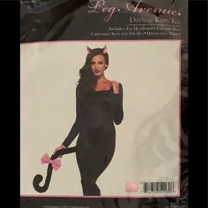 NEW Darling 2 piece black cat set